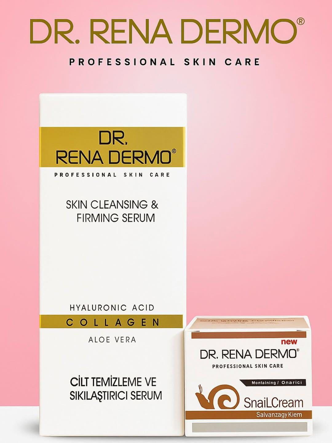 DR RENA DERMO CİLT TEMİZLEME VE SIKILAŞTIRICI SERUM